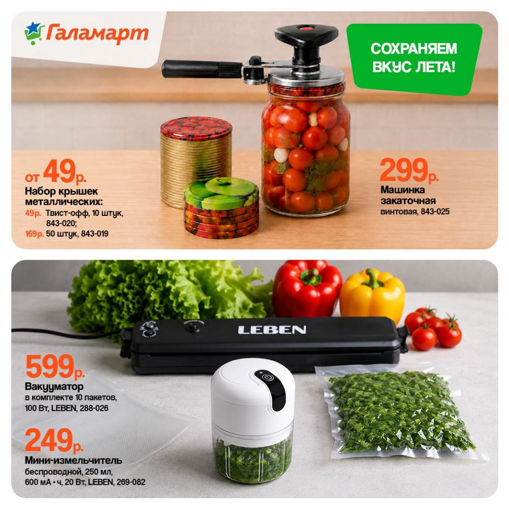 Вакууматор LEBEN 599 рублей акция Галамарт